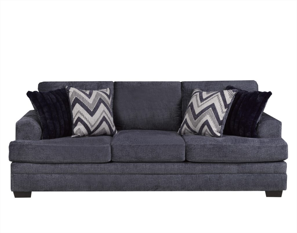 Contemporary Navy Blue Living Room Arrow Furniture