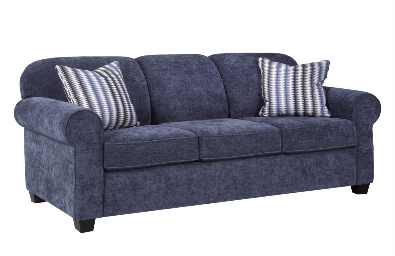 Transitional Navy Sofa Bed - Image 2