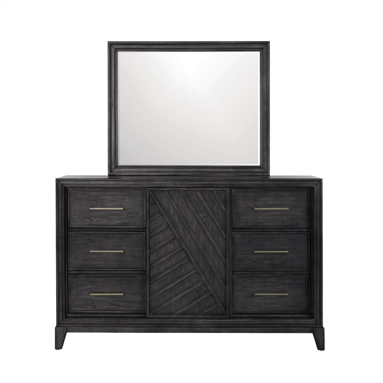 Contemporary Grey Bedroom - Image 3