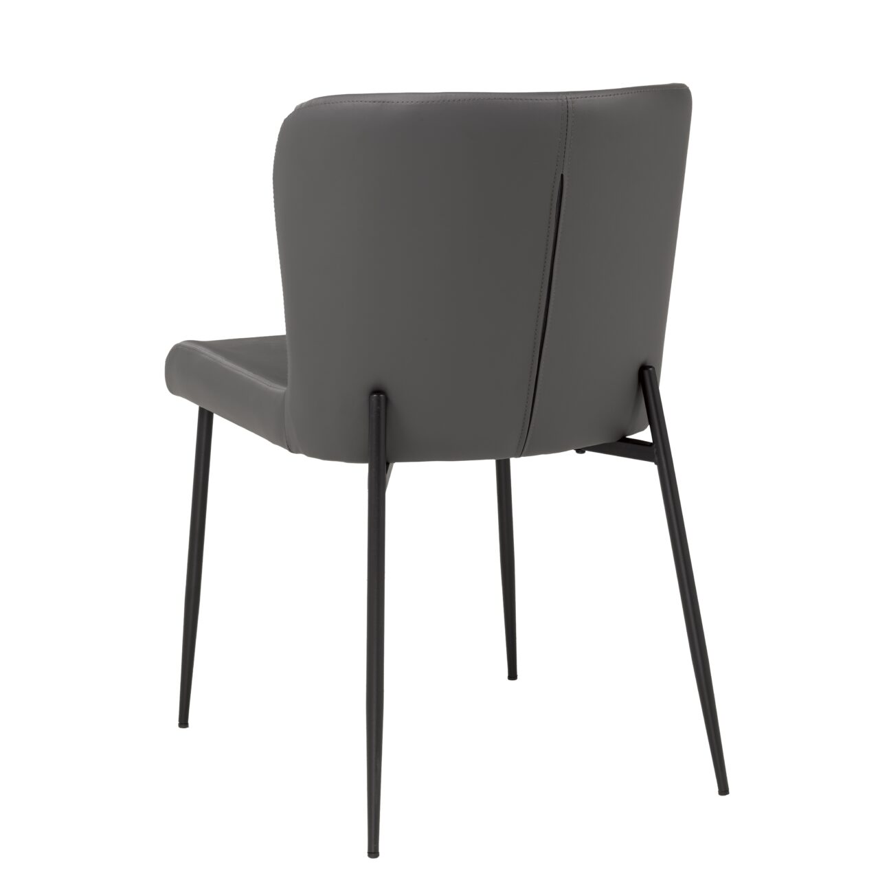 Contemporary Grey Dining Chair - Image 2