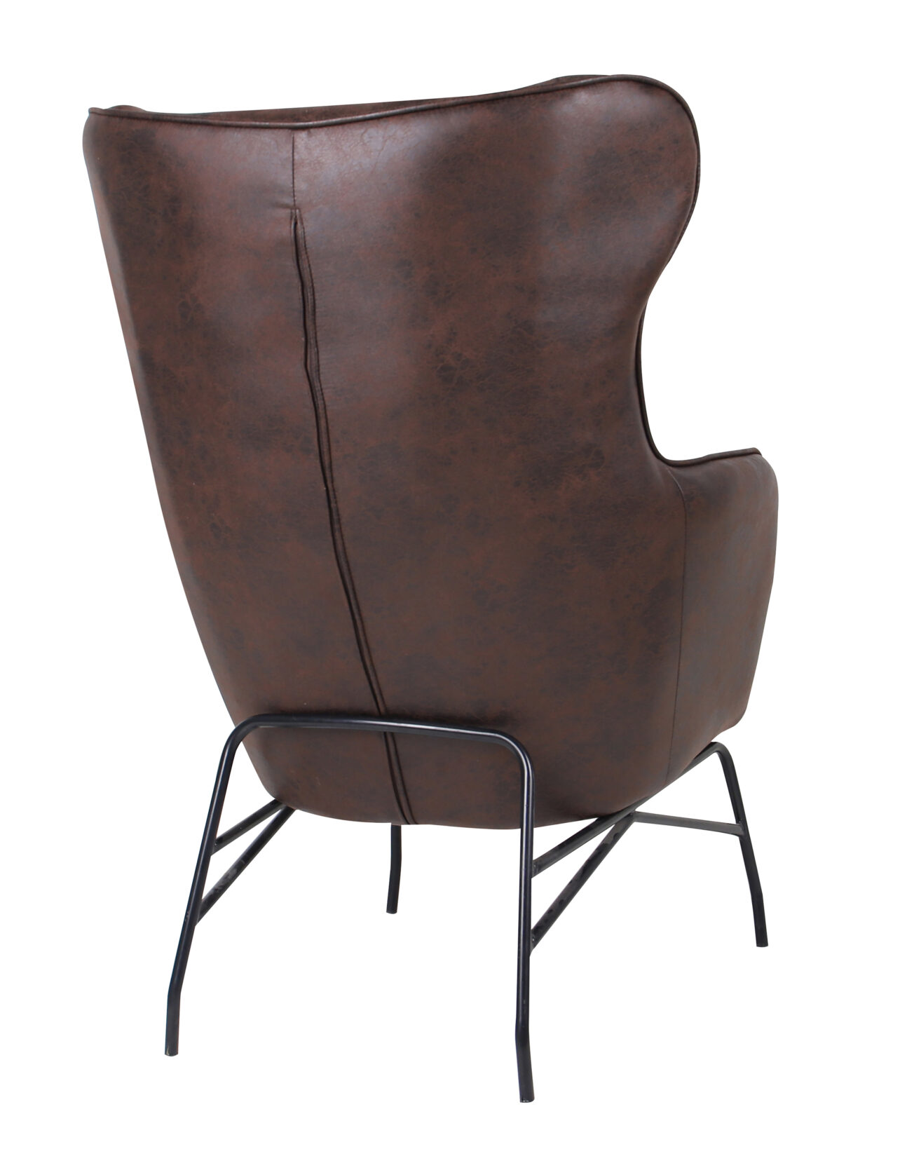 Contemporary Brown Accent Chair - Image 4