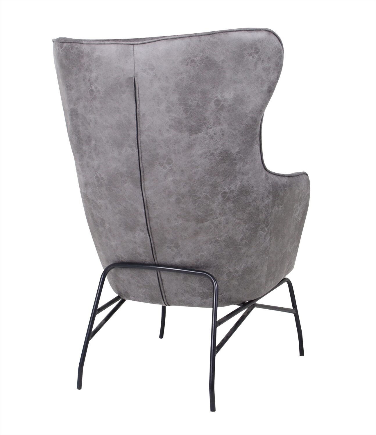 Contemporary Grey Accent Chair - Image 4