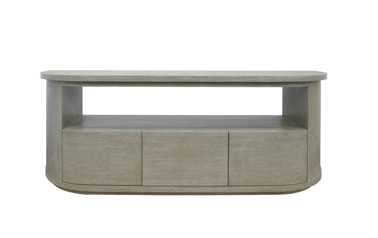 Amos TV Stand - Washed Grey