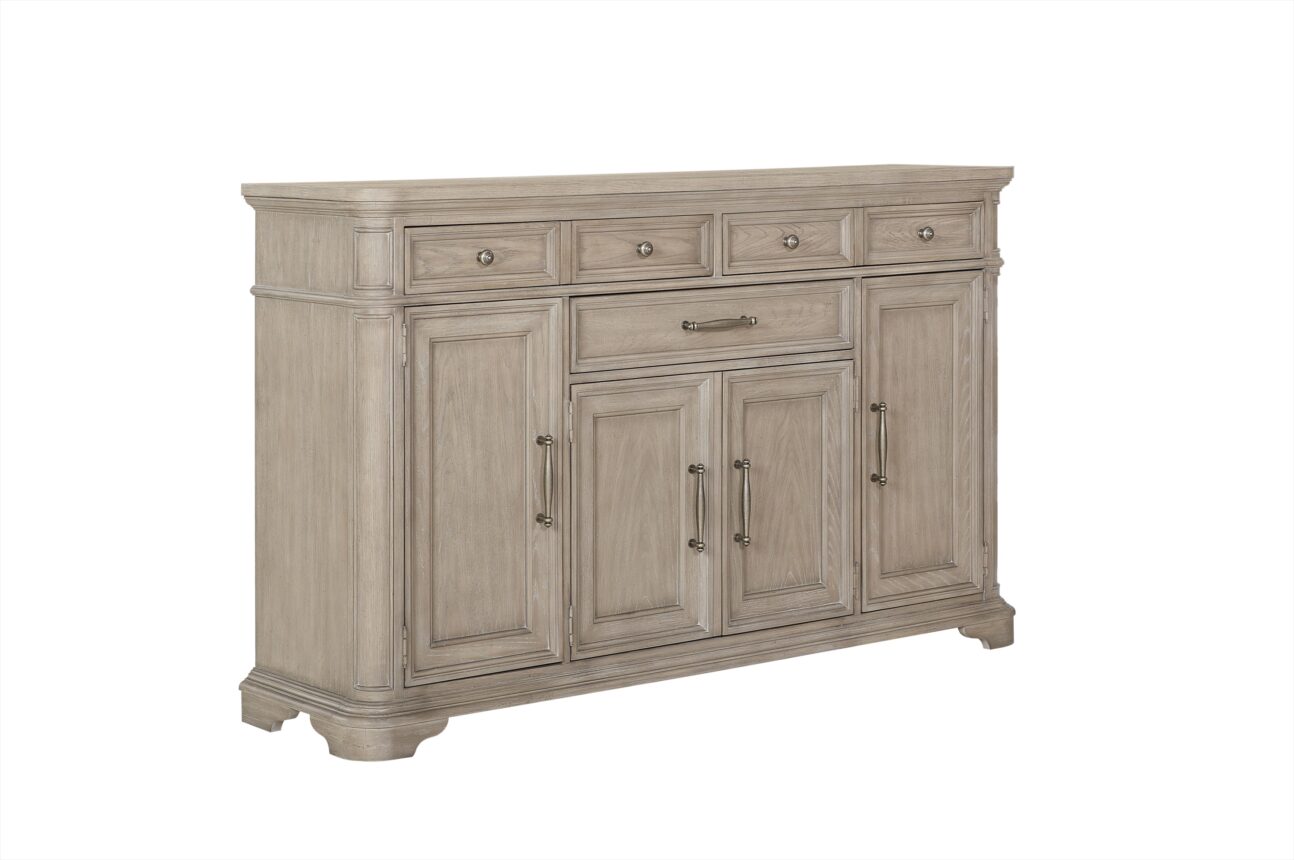 Traditional Washed Oak Dining Room - Image 8