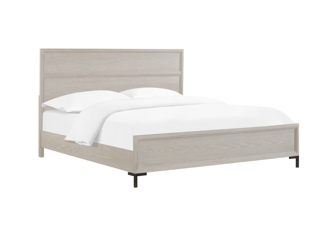 Contemporary Washed Oak Bedroom - Image 3