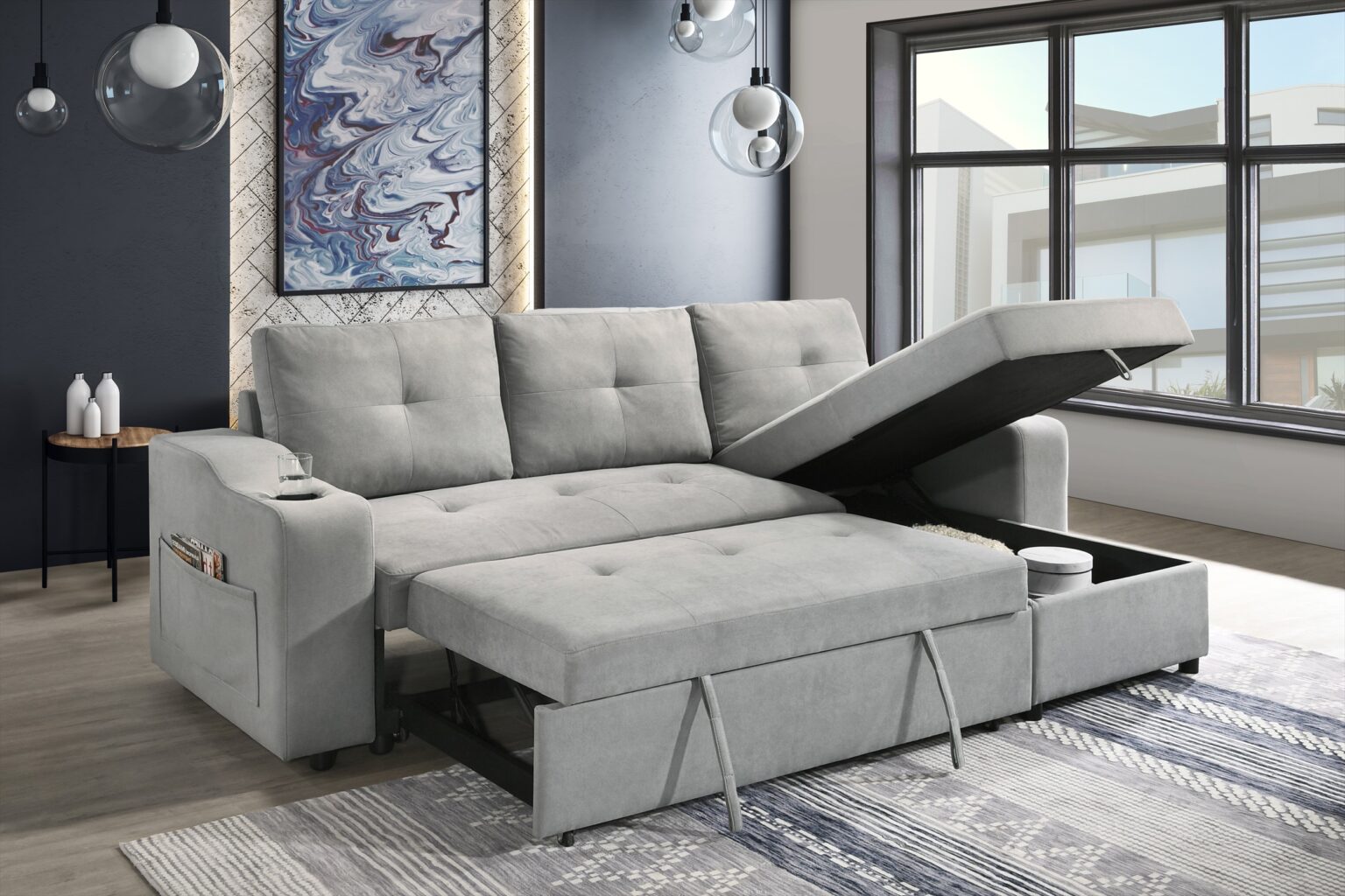 Yxe Furniture Media Sleeper