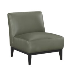 Soho Leather Accent Chair - Green