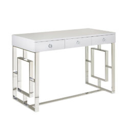 Baccarat Desk - Stainless Steel