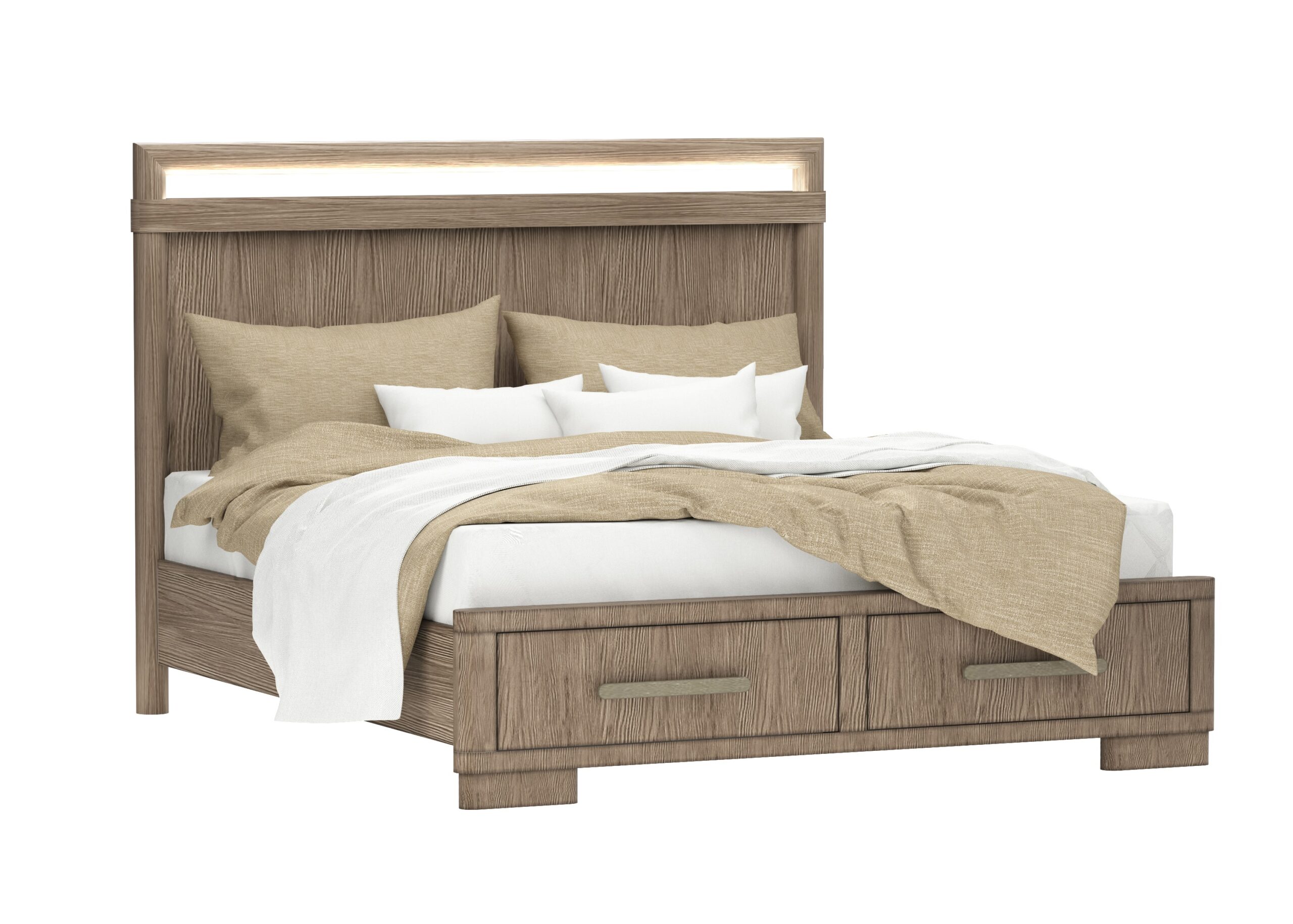 Bronte Bedroom - Light Grey - Image 2