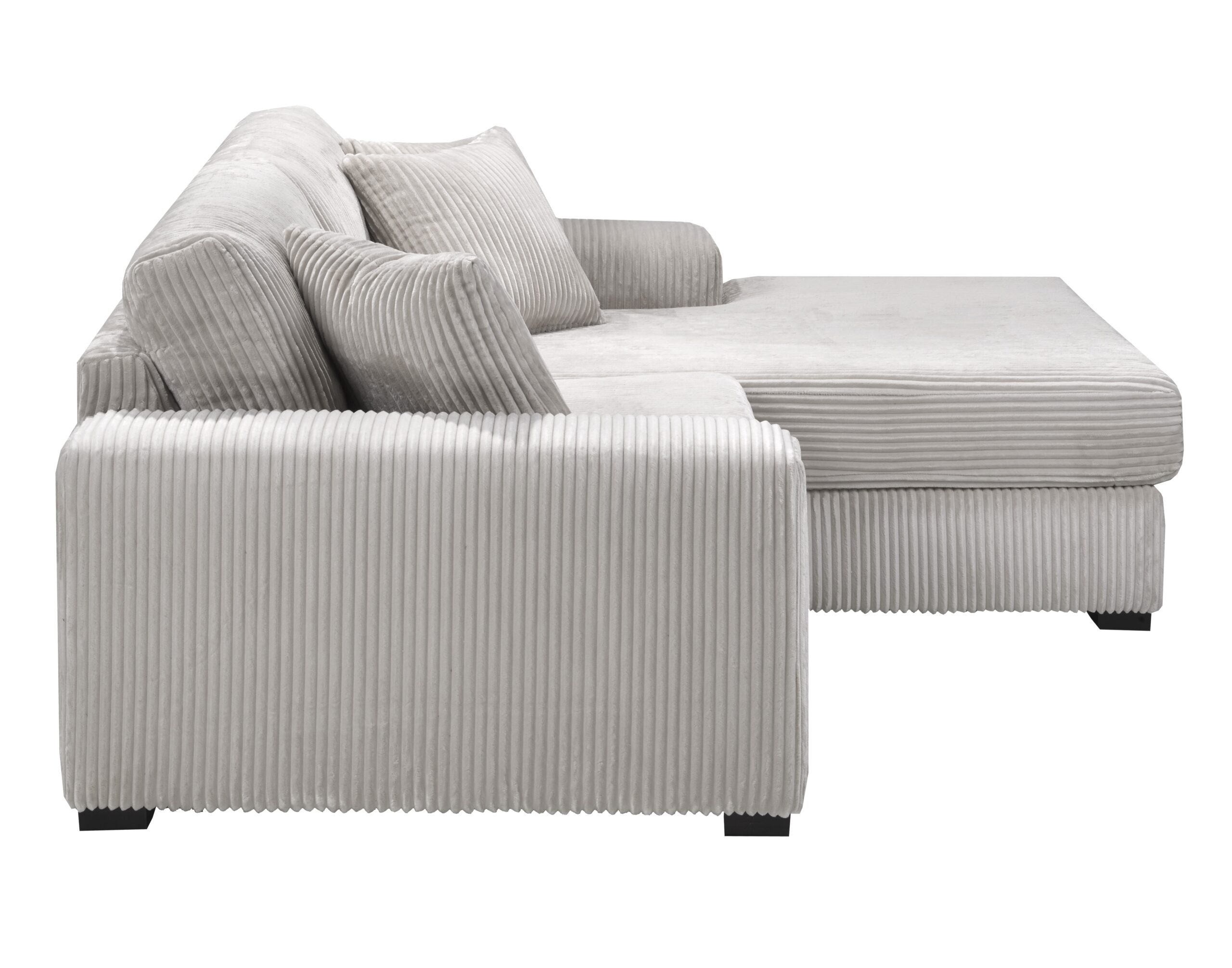 Bowie Sectional - Silver - Image 3