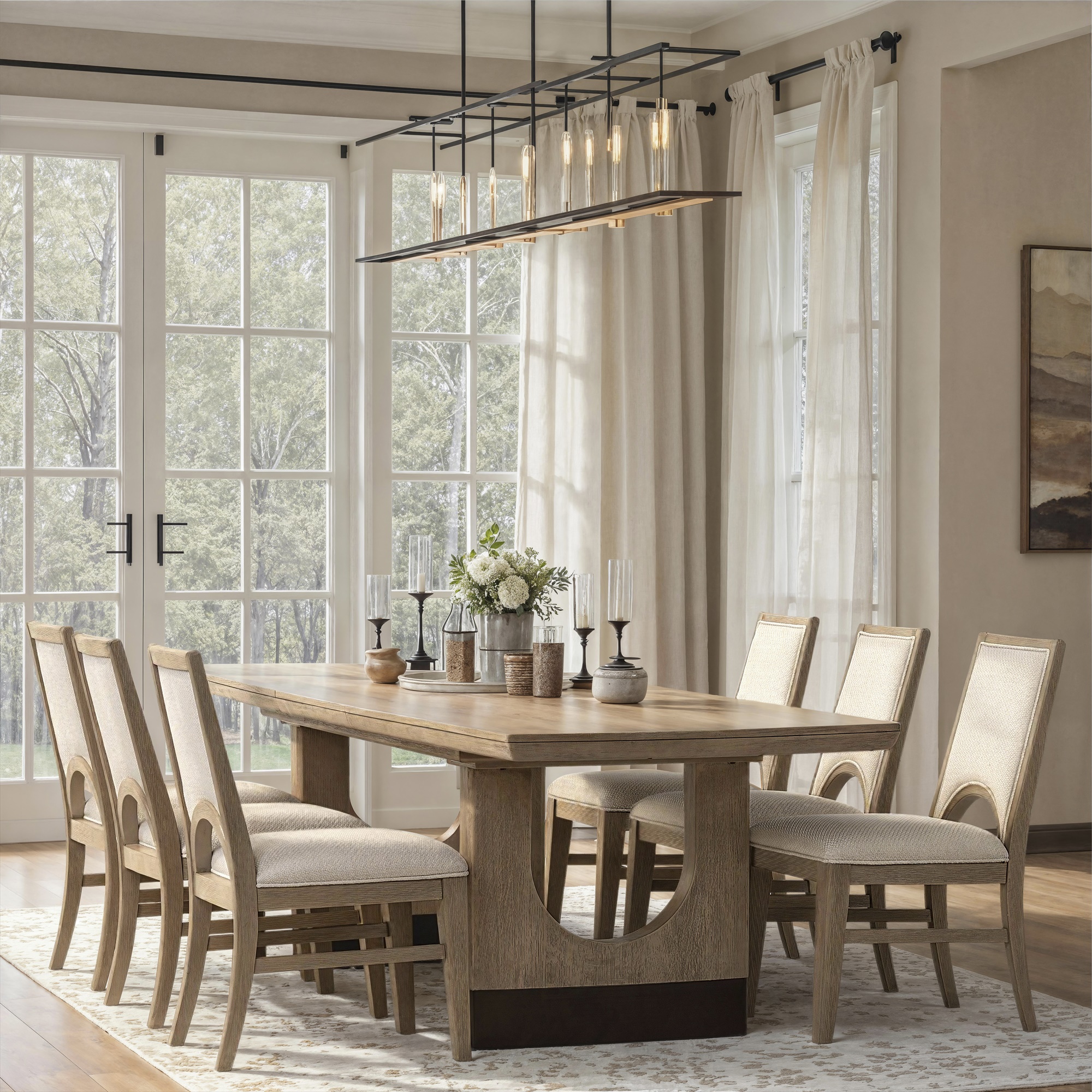 Archie Dining Room - Honey Wheat