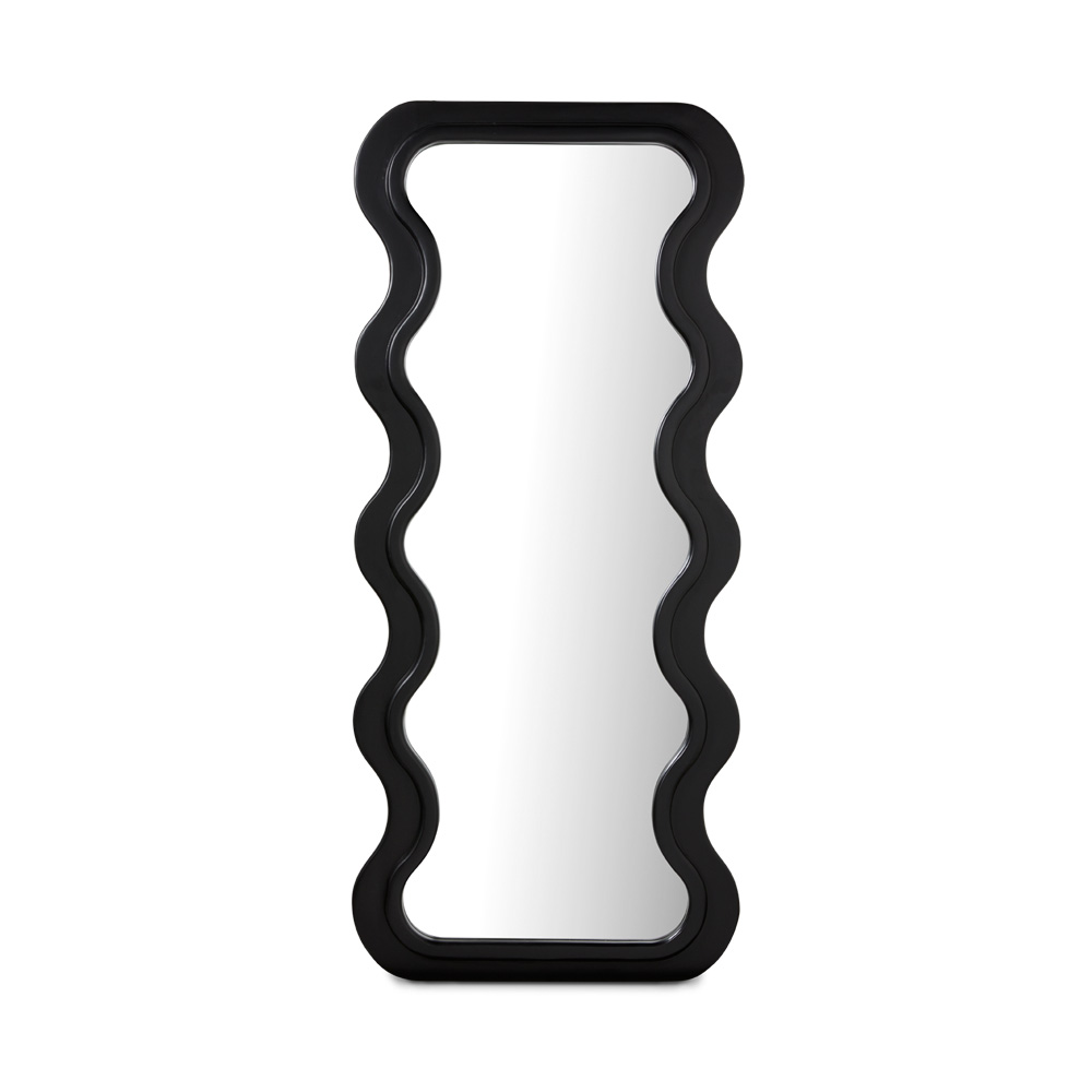 Marlon Floor Mirror - Black