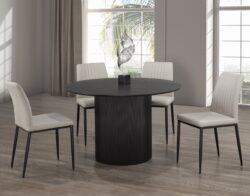 Raven Dining Room - Black & Taupe