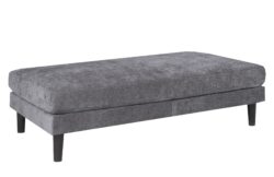 Dalia Ottoman - Charcoal