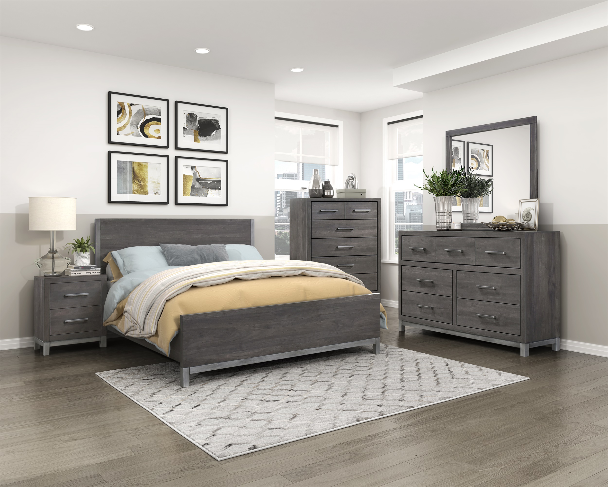 Scott Bedroom - Grey - Image 3
