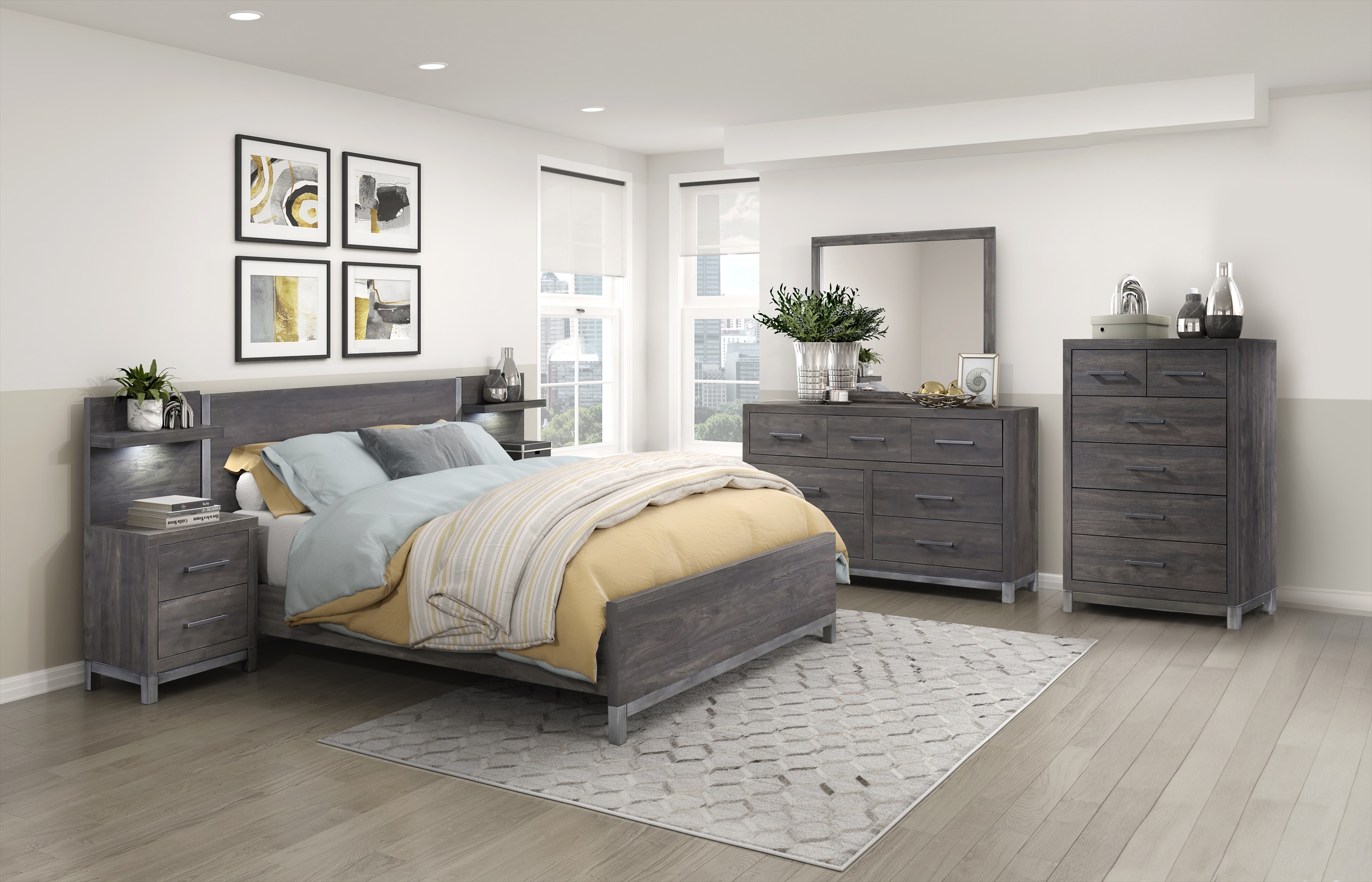 Scott Bedroom - Grey