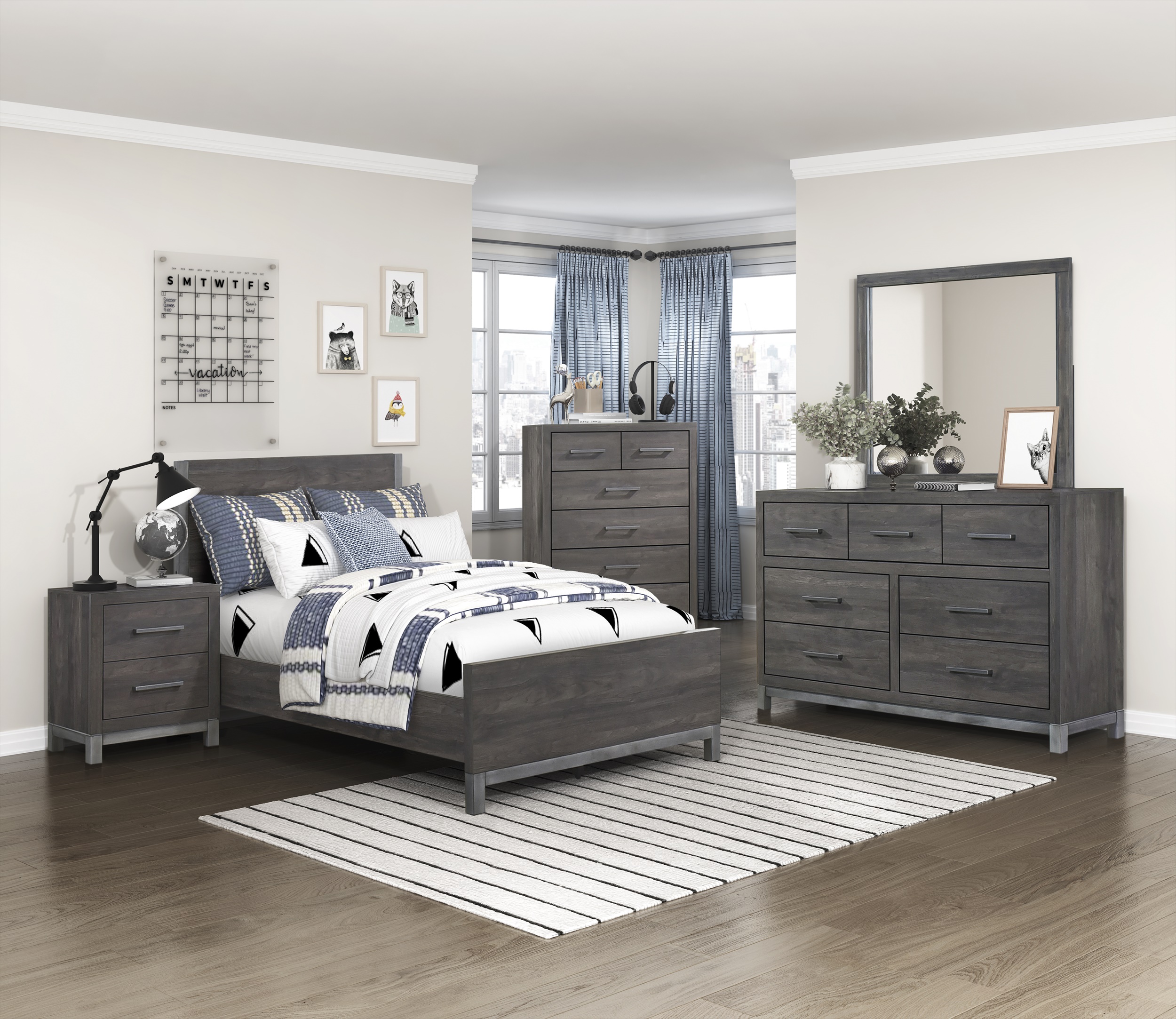 Scott Bedroom - Grey - Image 11