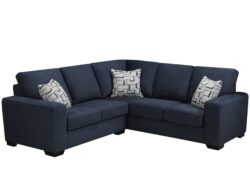 Aurora Sectional - Navy