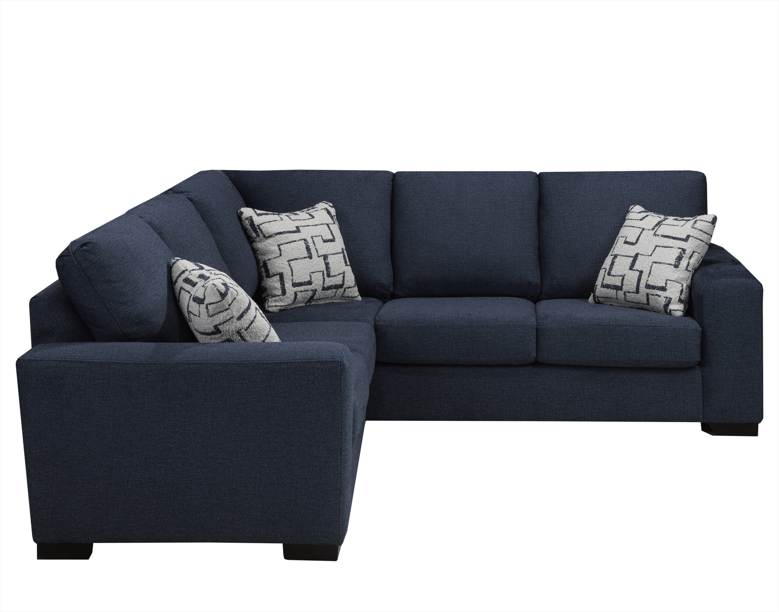 Aurora Sectional - Navy - Image 2