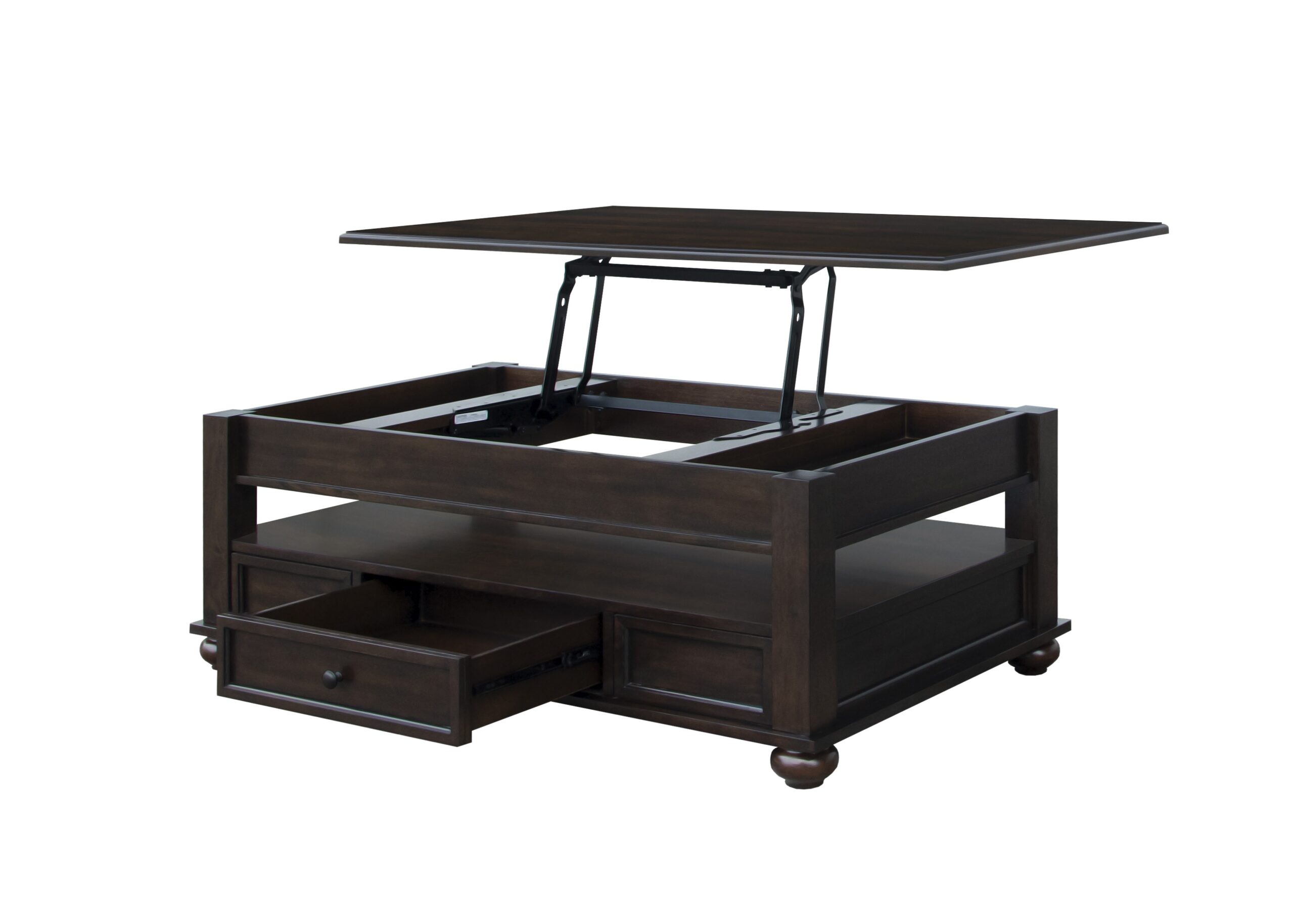 Jami Lift Top Living Room Tables - Brown - Image 3