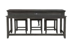 Doug 4 Pc Counter Set - Grey